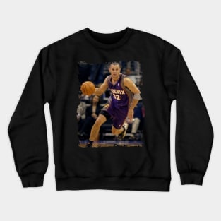 Jason Kidd in Phoenix Suns Crewneck Sweatshirt